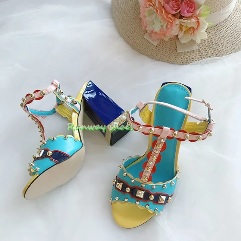 Women'S Shoes Clogs - Rhinestone Pearl Heels T-strap Women's Sandals