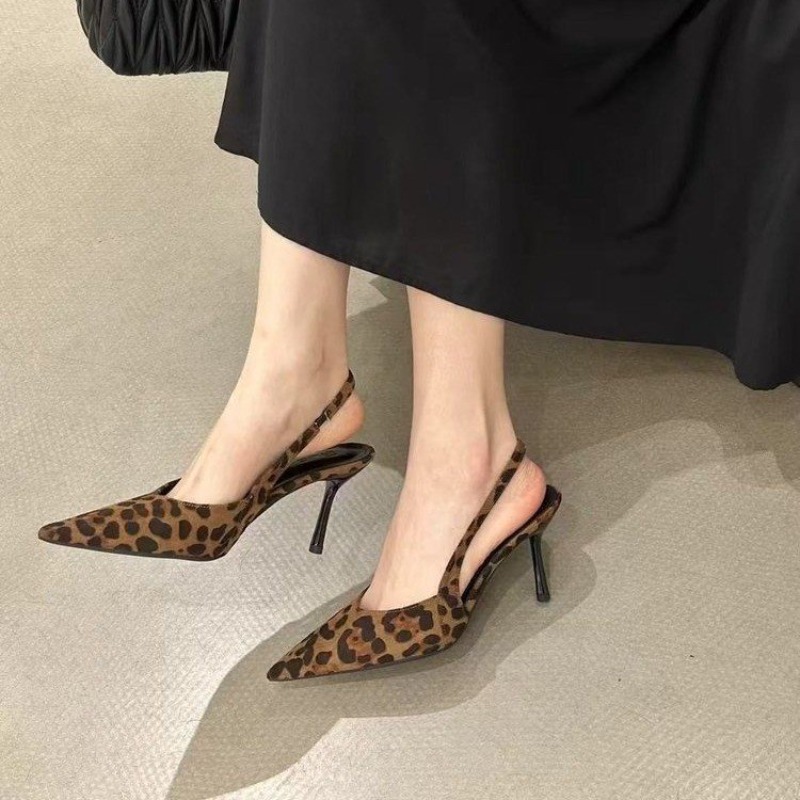 French Pointed Toe Leopard Pri - Leopard Print Heels recension och pris