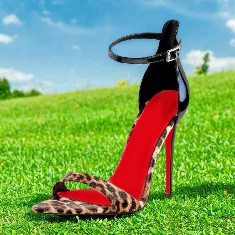 Women's Customized Leopard Pri - Leopard Print Heels recension och pris
