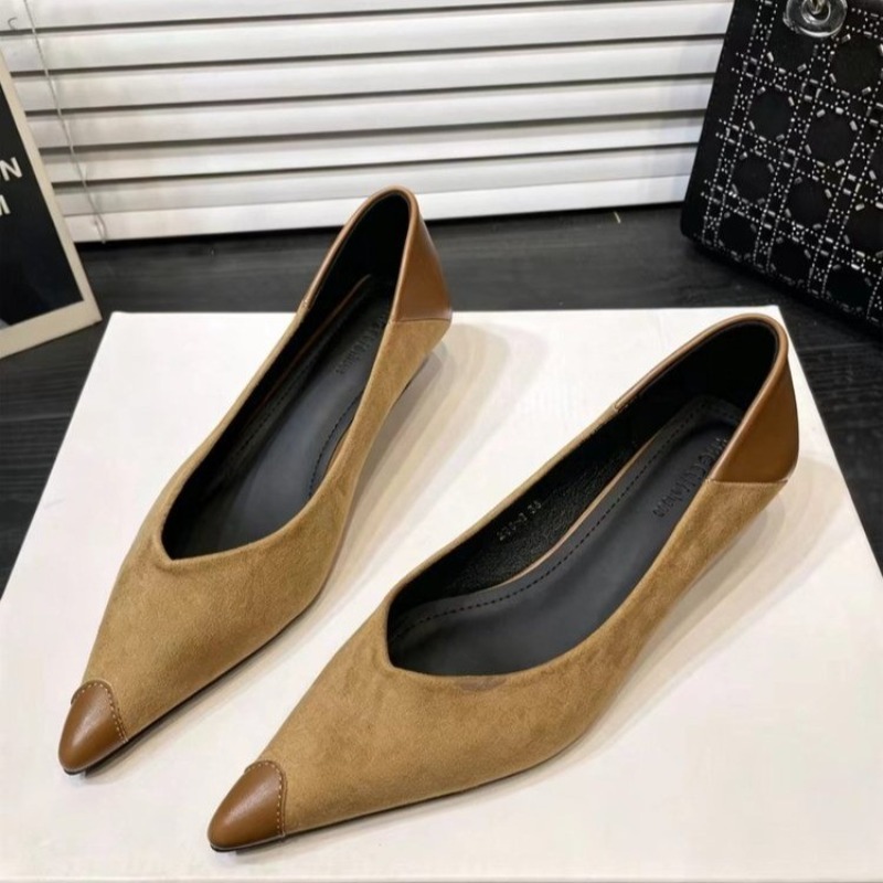Spliced Thin Heel Single Point - Women'S Shoes Non Slip recension och pris