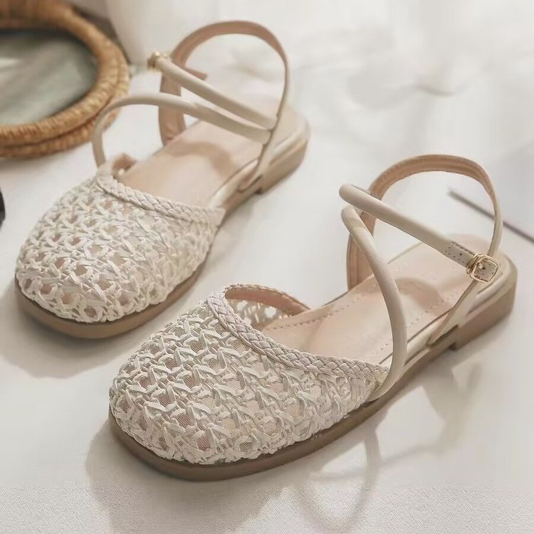 French-style Closed-toe Sandal - Women Shoes Sandals recension och pris
