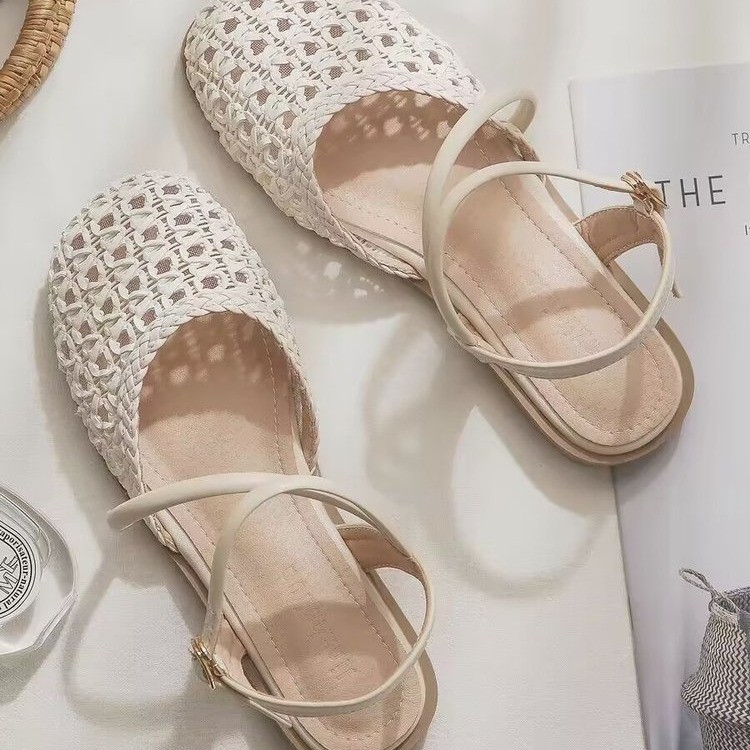 French-style Closed-toe Sandal - Women Shoes Sandals recension och pris