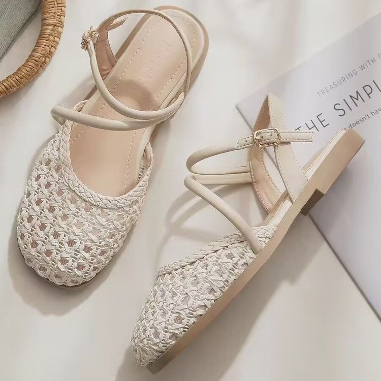 French-style Closed-toe Sandal - Women Shoes Sandals recension och pris