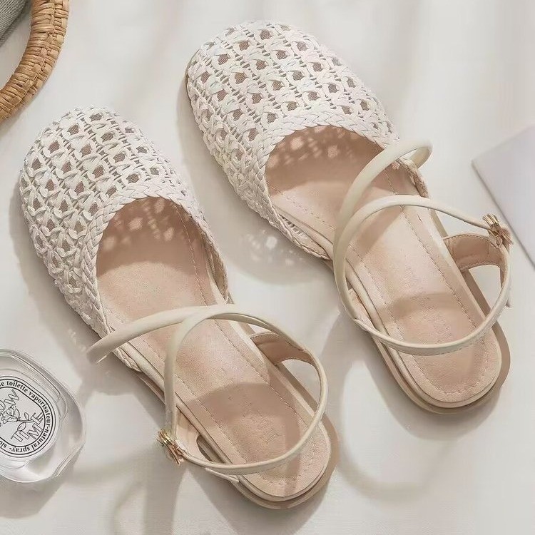 French-style Closed-toe Sandal - Women Shoes Sandals recension och pris