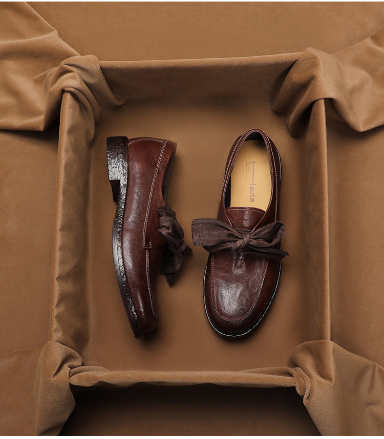 SHOEBOX ‌Vintage British-Style - Loafer Flat Women recension och pris