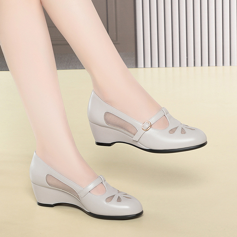 Middle Aged Women Summer Mesh  - Women'S Shoes Non Slip recension och pris