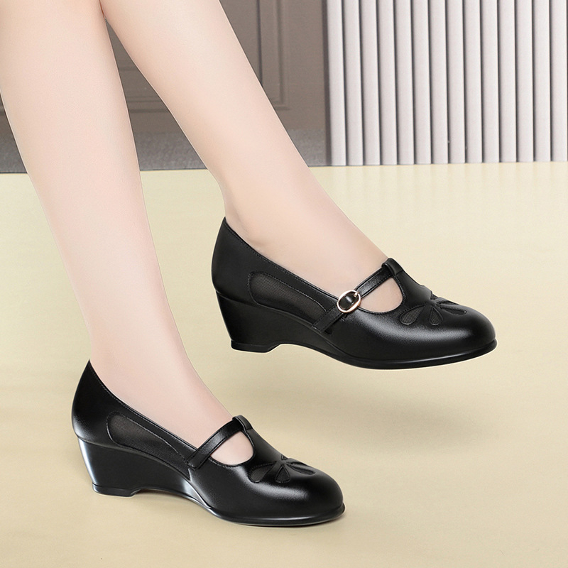Middle Aged Women Summer Mesh  - Women'S Shoes Non Slip recension och pris