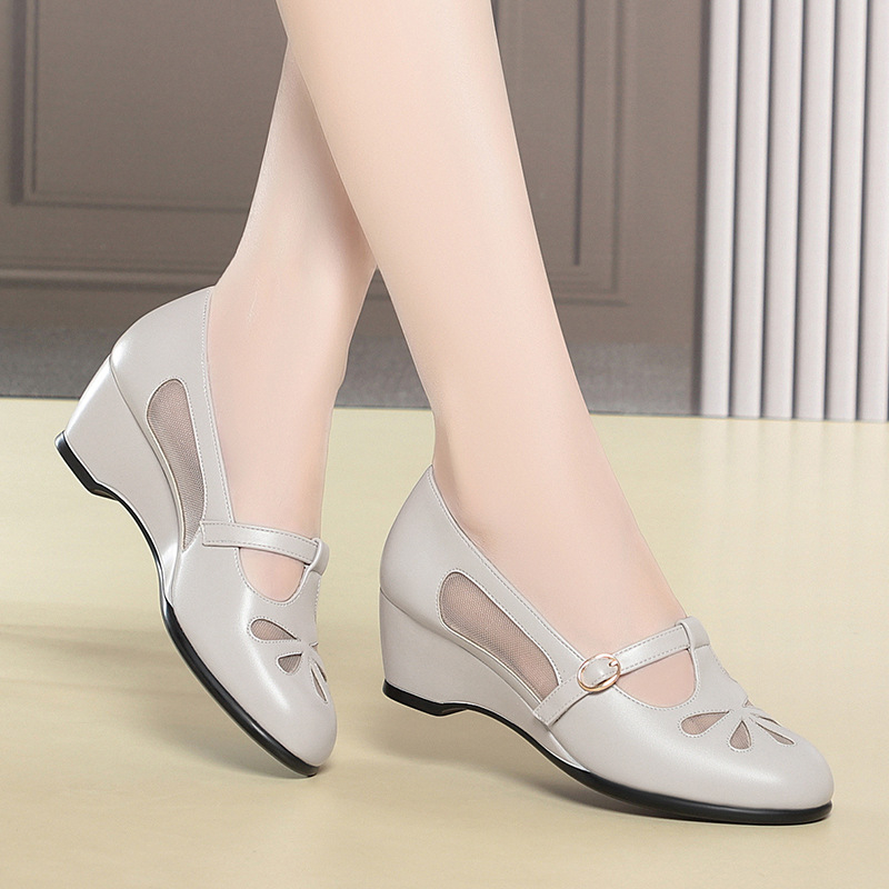 Middle Aged Women Summer Mesh  - Women'S Shoes Non Slip recension och pris