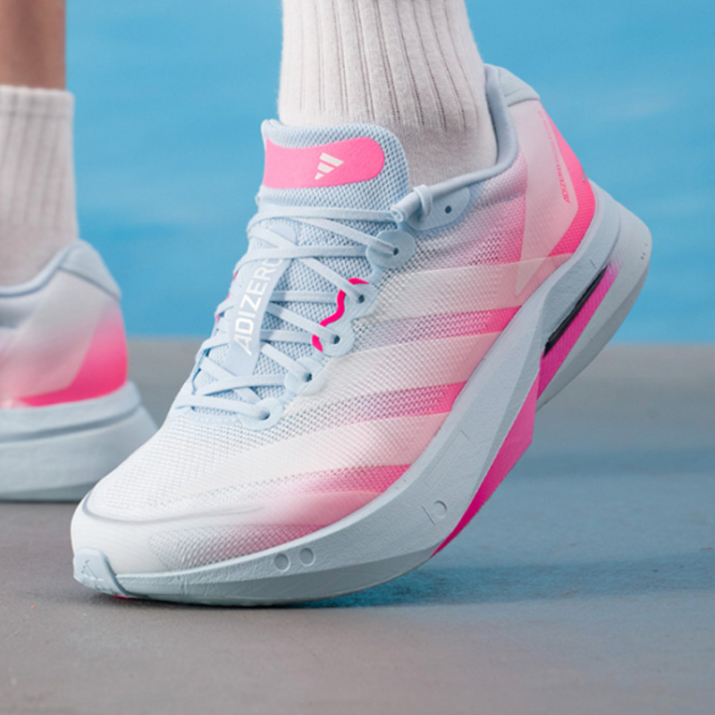 New Adidas Pink White Blue Run - Women'S Shoes Pink Adidas recension och pris