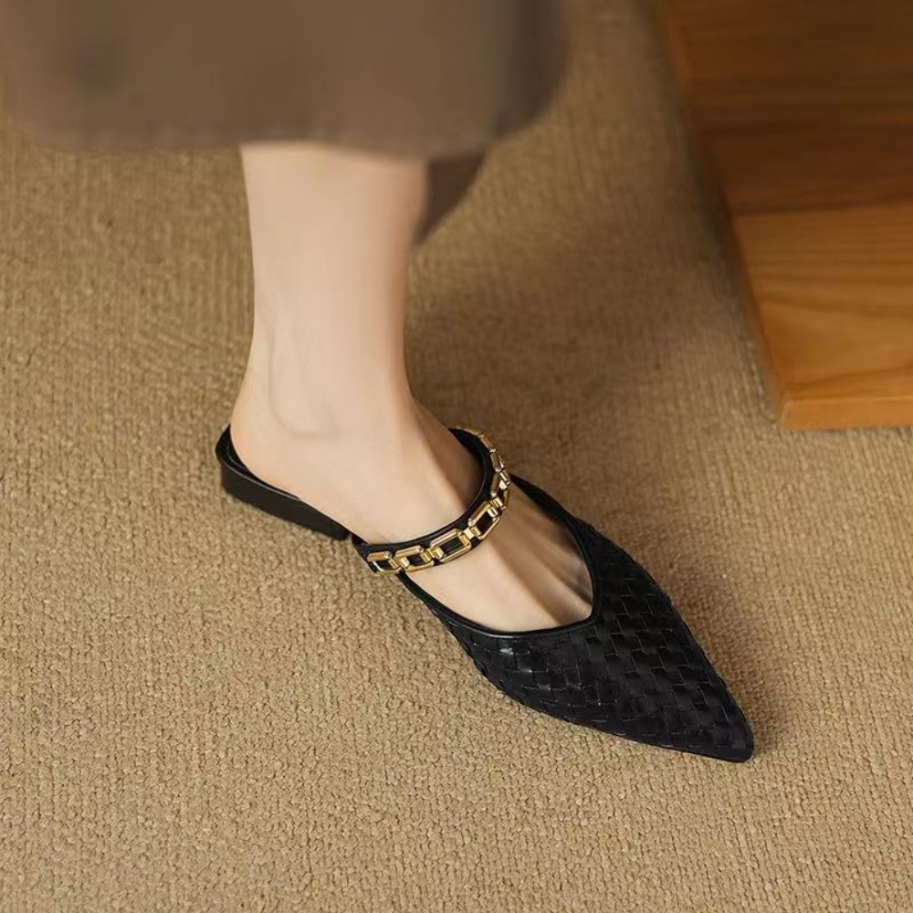 2026 New Retro Pointed Toe Sli - Women'S Shoes Clogs recension och pris