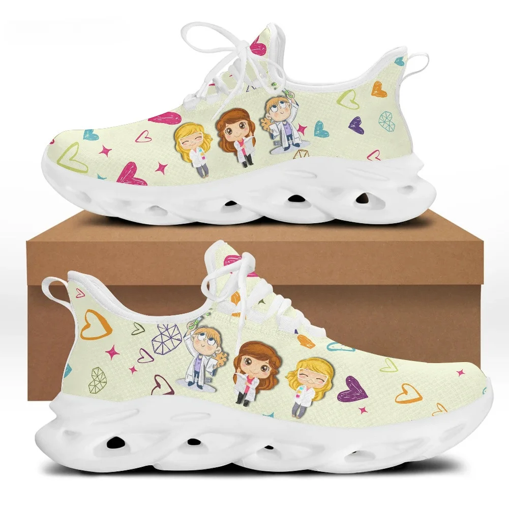 Cute Cartoon Doctor Nurse Shoe - Mesh Sneaker Women recension och pris