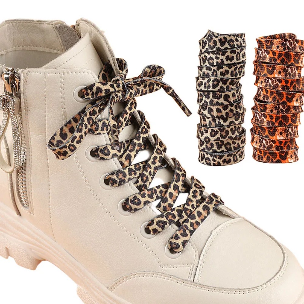 Classic Leopard Print Shoelace - Women Shoes Kinds recension och pris
