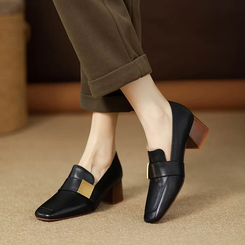 women Fashion Leather Pumps El - Women Shoes Jeans recension och pris