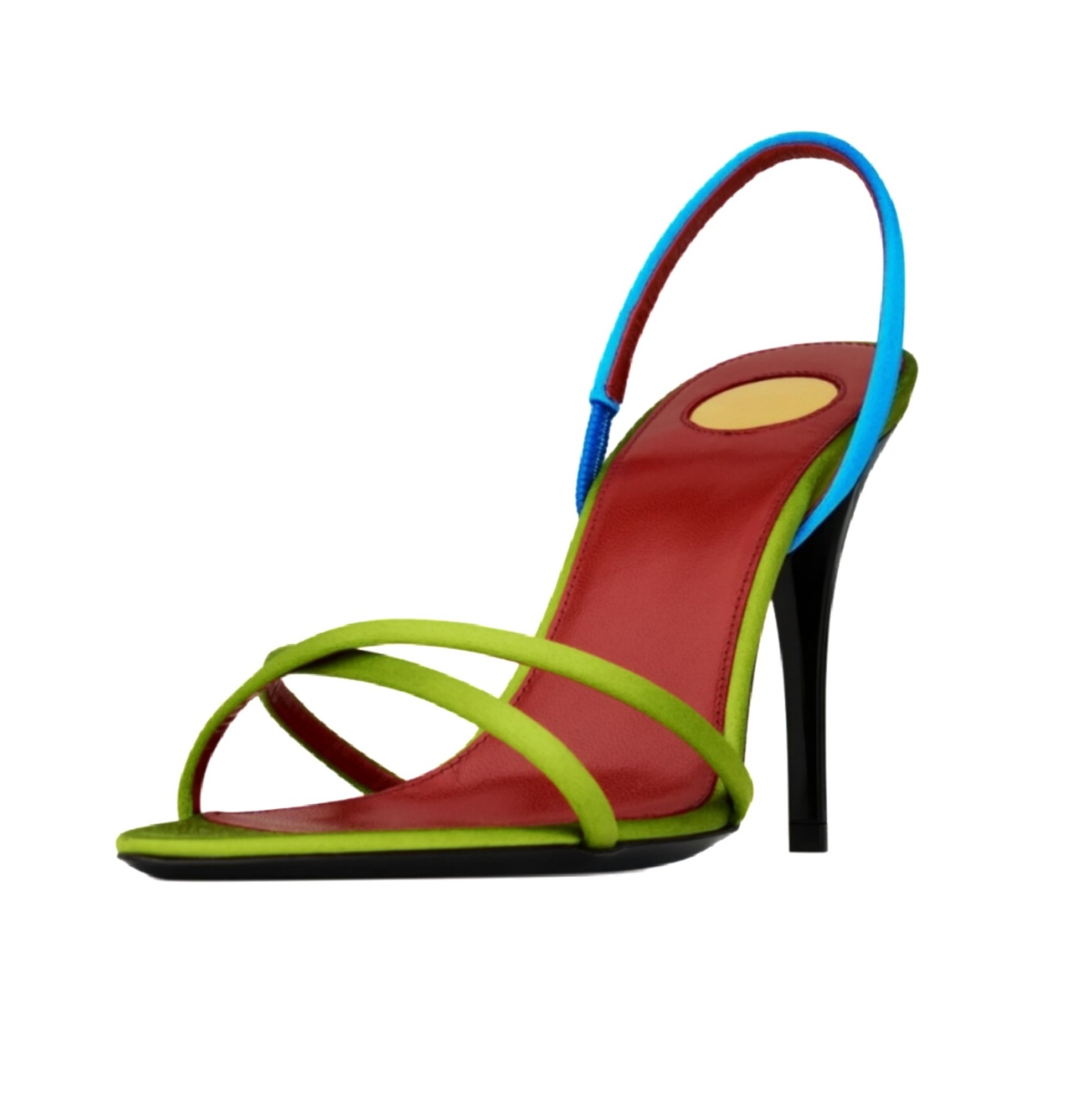 Women's Color Block Satin Cris - Women'S Shoes Quality recension och pris