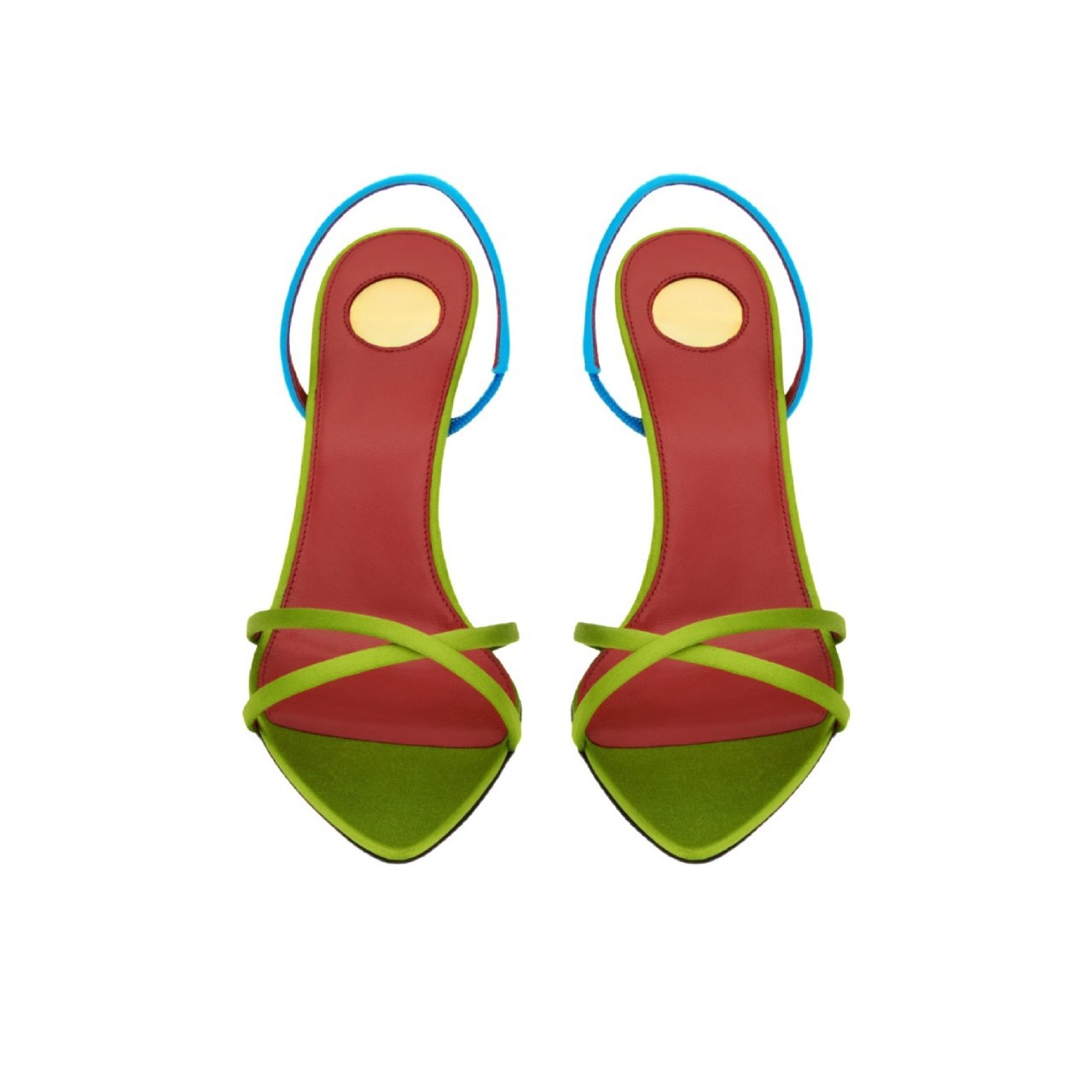 Women's Color Block Satin Cris - Women'S Shoes Quality recension och pris