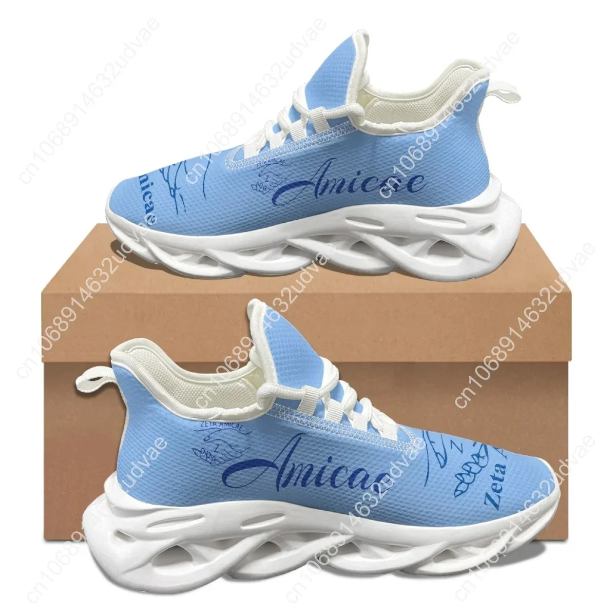 Zeta Amicae New Trend 3D Print - Mesh Sneaker Women recension och pris