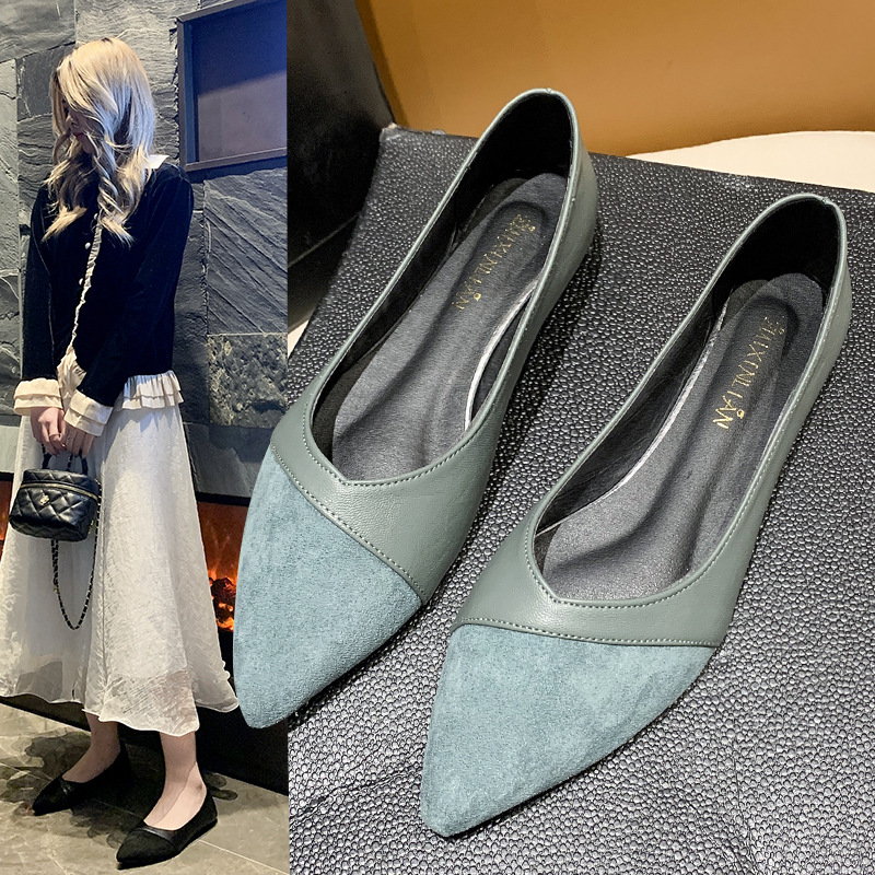 Flat black leather shoes for w - Women Shoes Wedges recension och pris