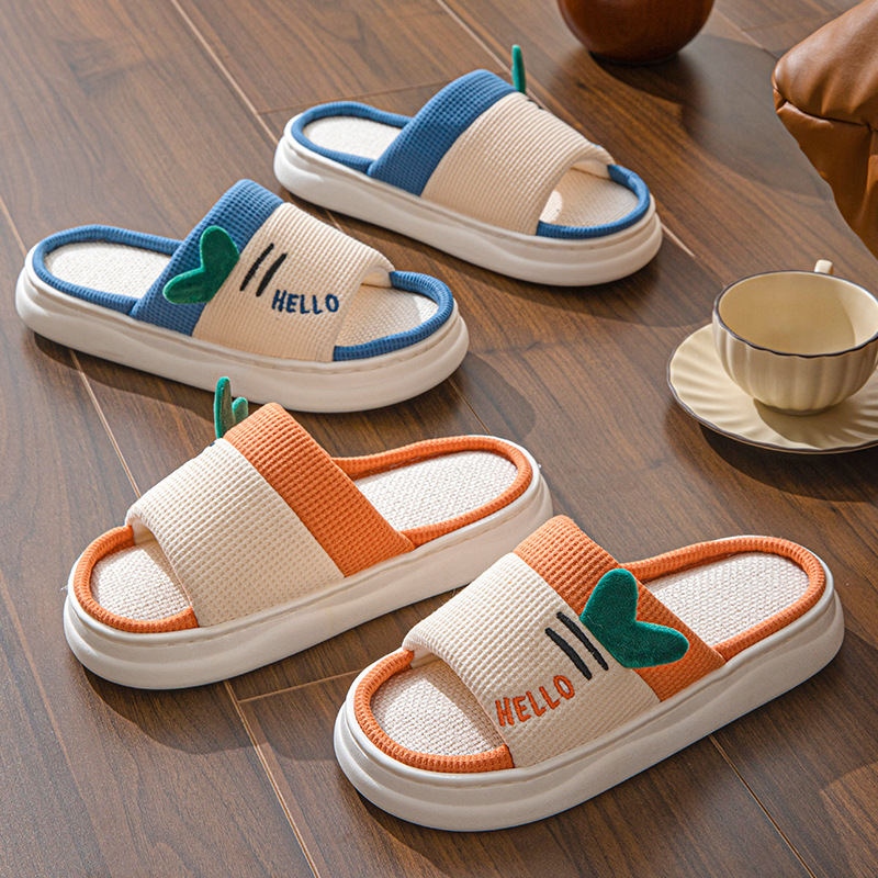 New Style Linen Slippers for W - Women'S Shoes Non Slip recension och pris