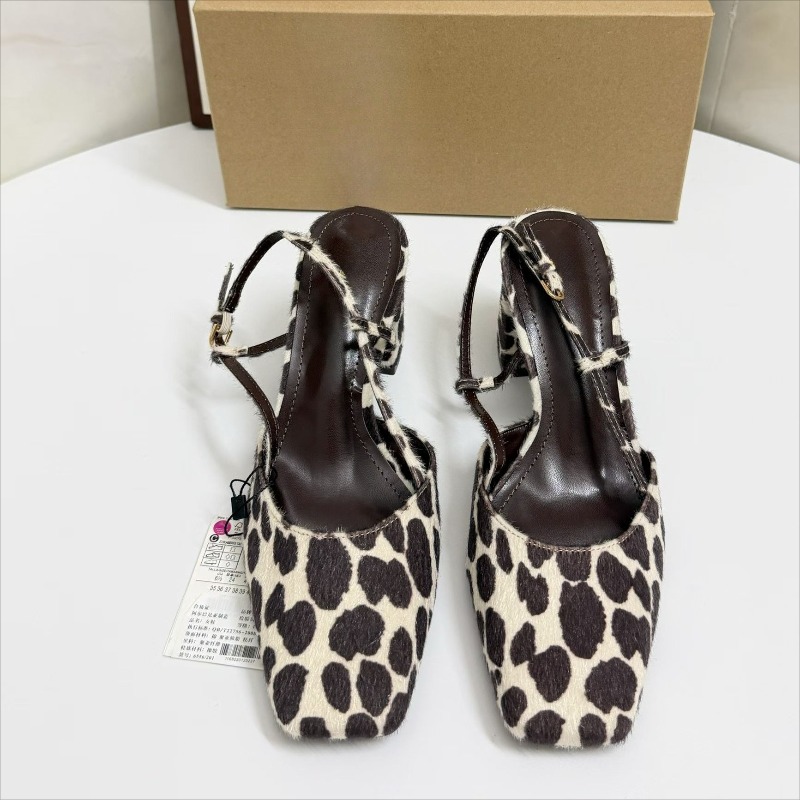 Women Vintage Leopard Print Sl - Leopard Print Heels recension och pris