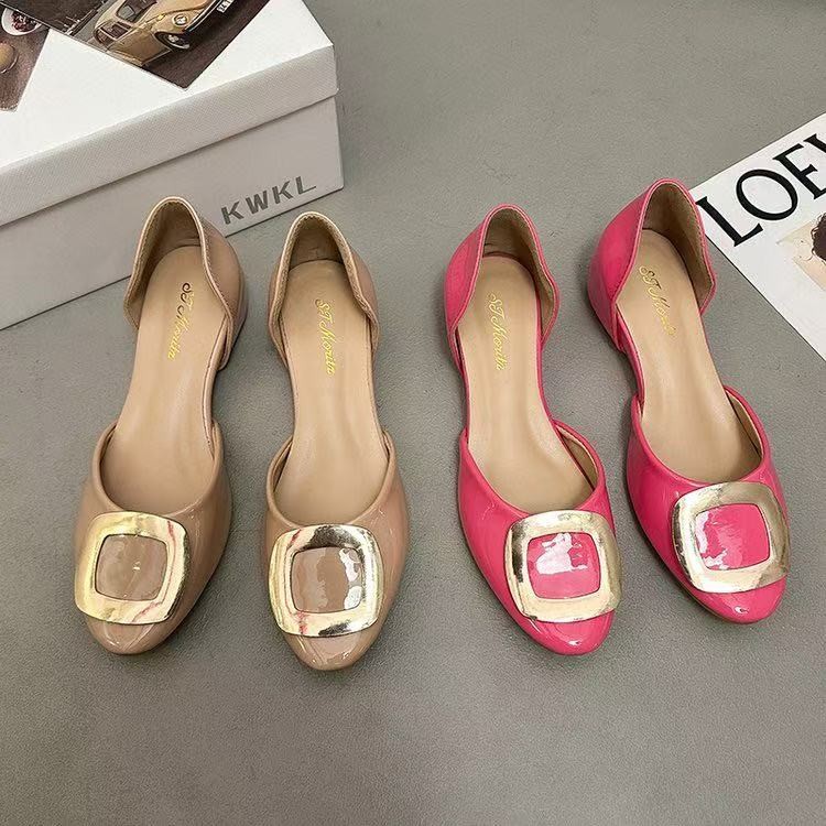 Fashion Square Buckle Hollow F - Women Shoes Sandals recension och pris