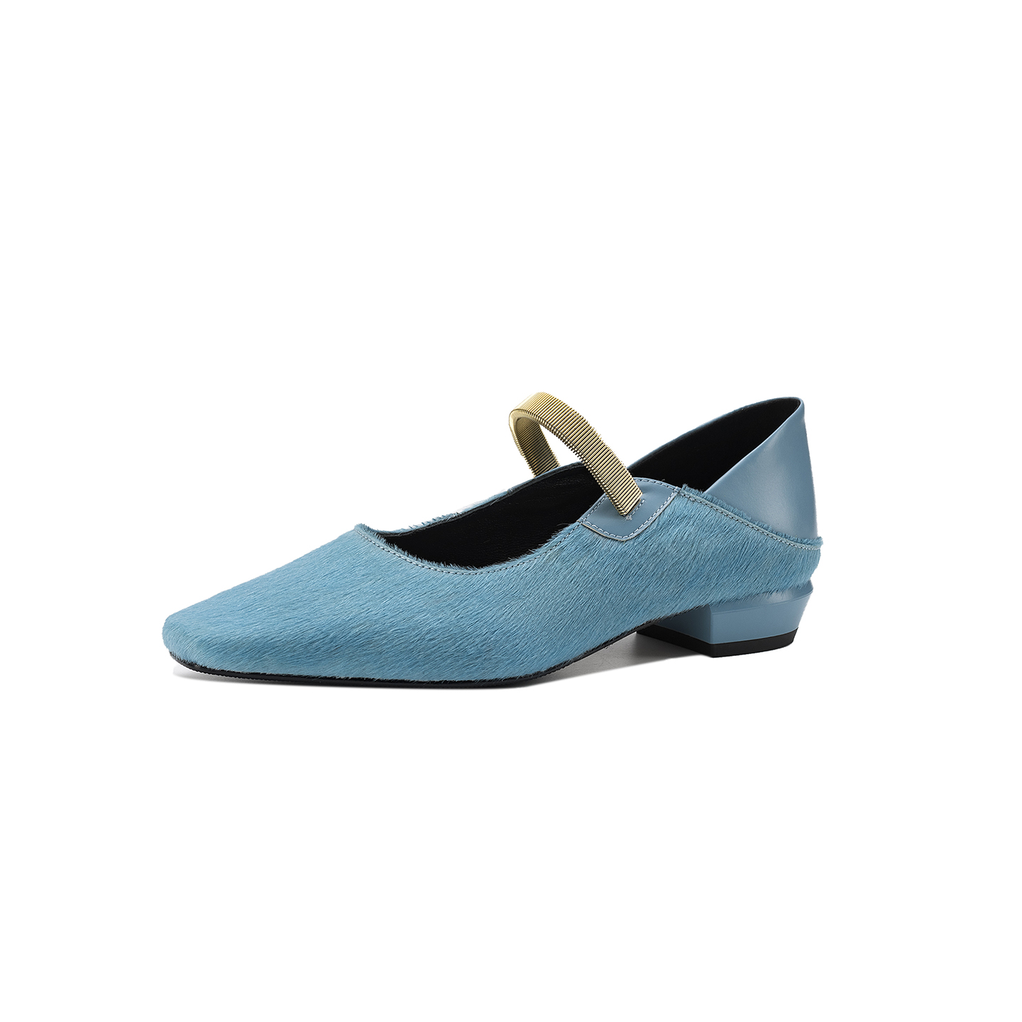 Genuine Leather Horsehair Squa - Women Shoes Sandals recension och pris