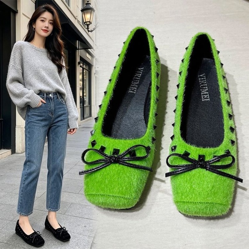 French-style Square-toe Flat S - Loafer Flat Women recension och pris