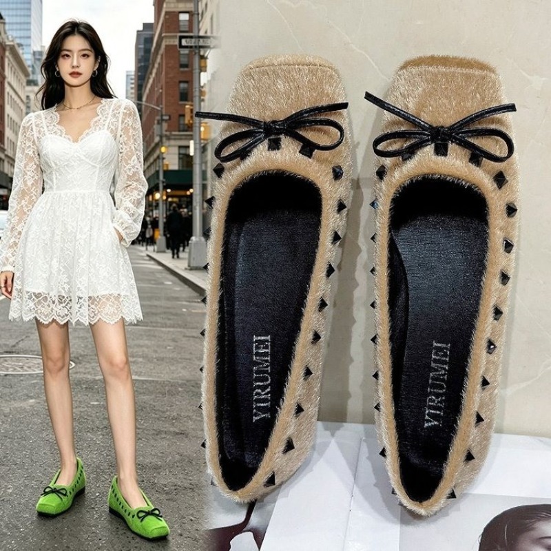 French-style Square-toe Flat S - Loafer Flat Women recension och pris