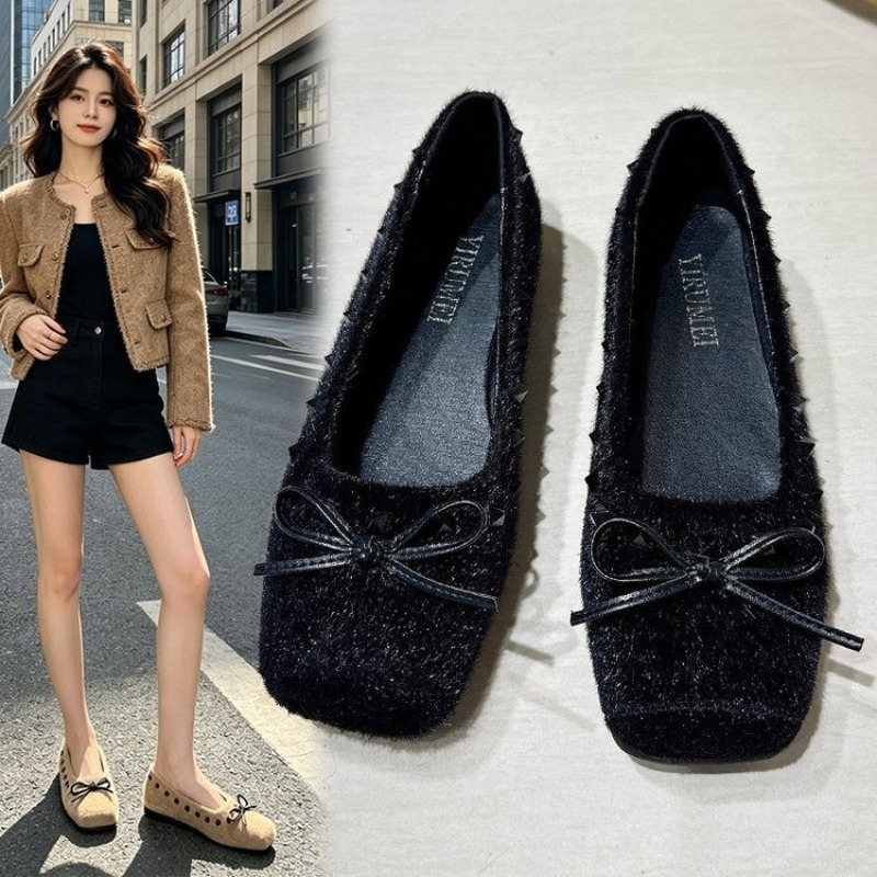 French-style Square-toe Flat S - Loafer Flat Women recension och pris