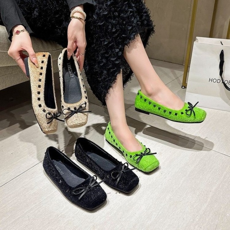 French-style Square-toe Flat S - Loafer Flat Women recension och pris