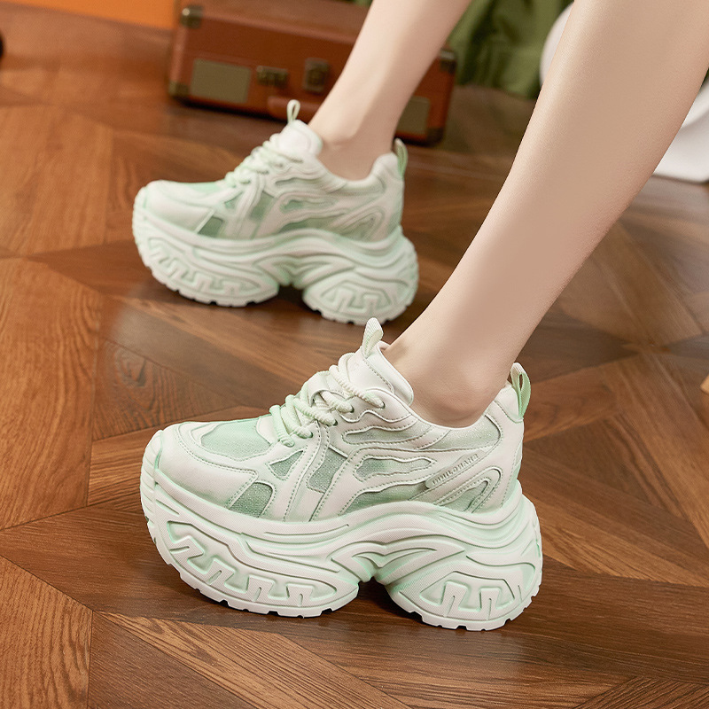 Women's Fashion Chunky Platfor - Mesh Sneaker Women recension och pris