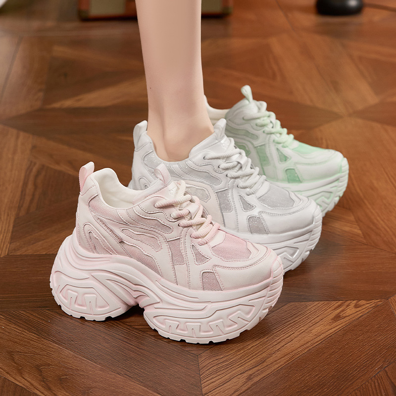 Women's Fashion Chunky Platfor - Mesh Sneaker Women recension och pris