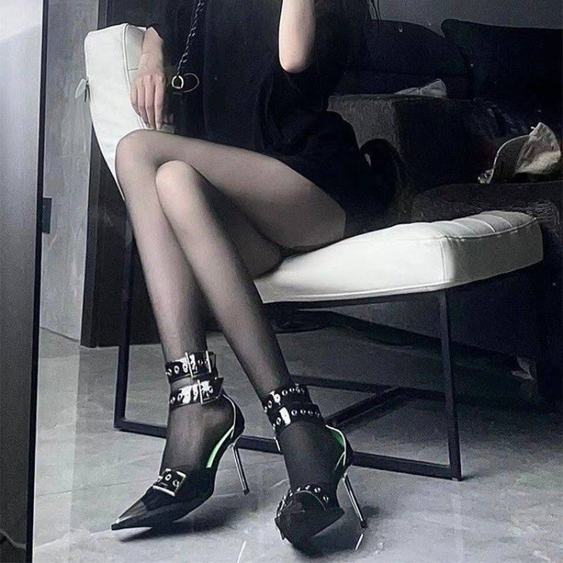Super High Heel Metal Pointed  - Women'S Shoes Quality recension och pris