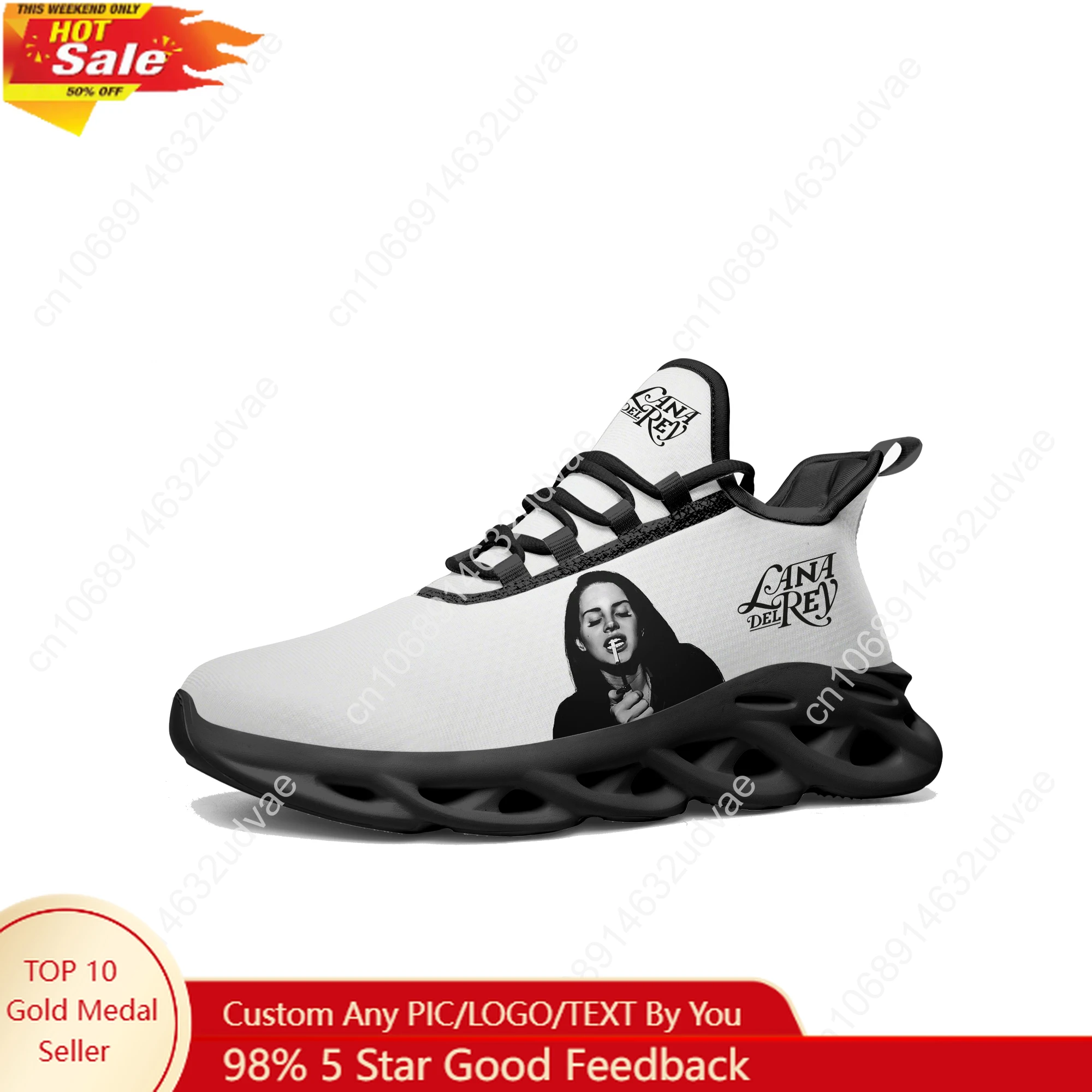 Lana Del Rey Singer Sports Sne - Mesh Sneaker Women recension och pris